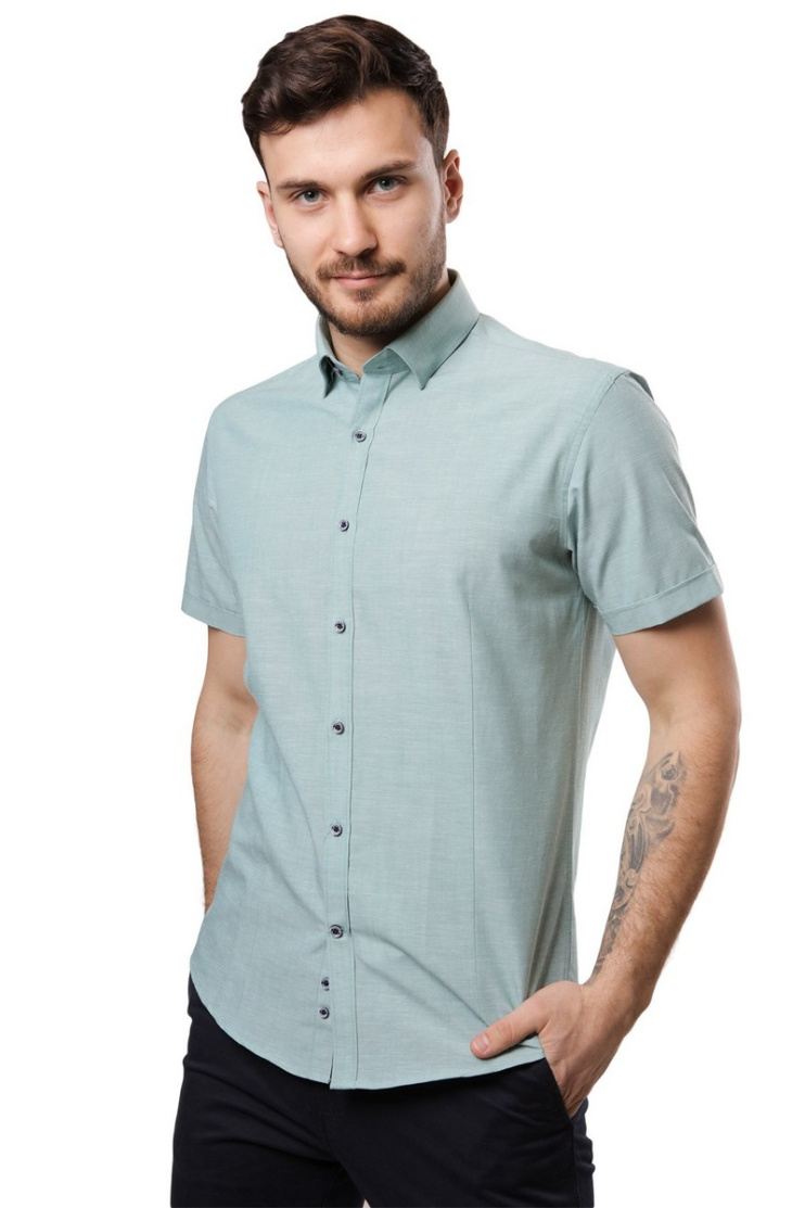 Сорочка муж. кр. рук. GROSTYLE SS017371