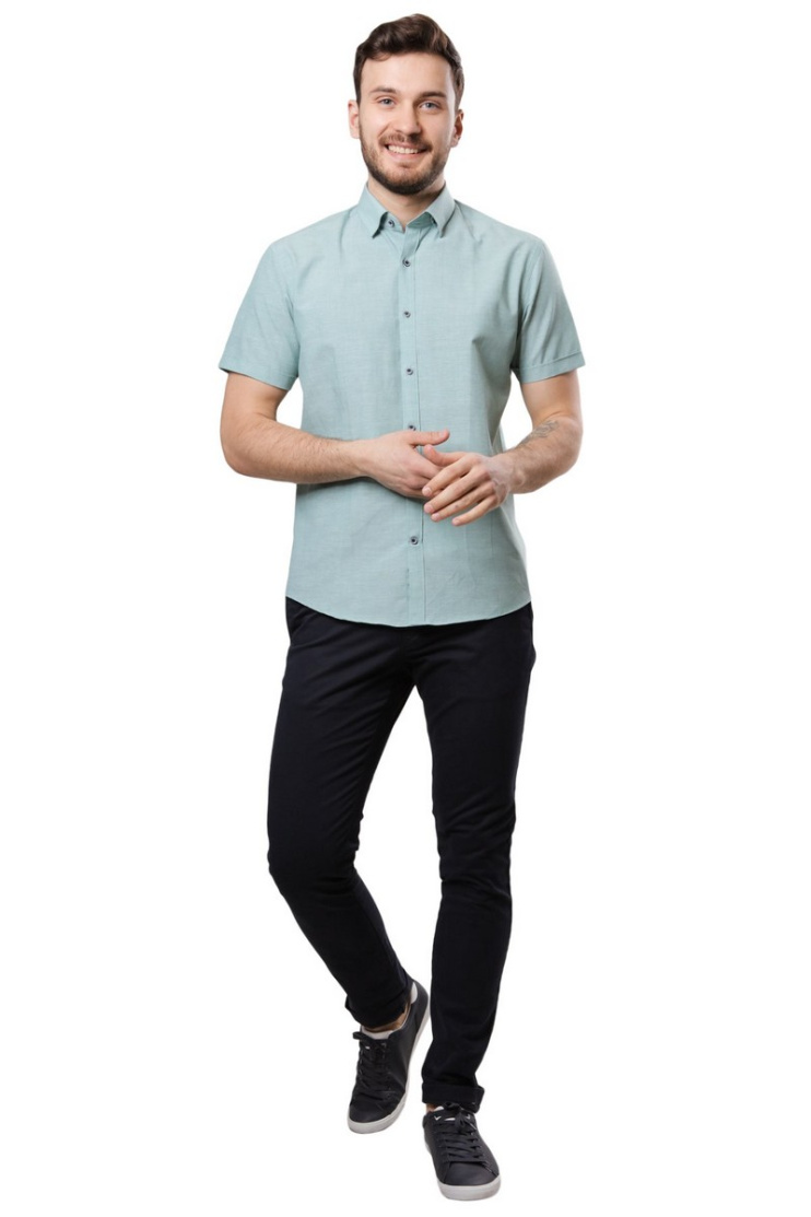 Сорочка муж. кр. рук. GROSTYLE SS017371