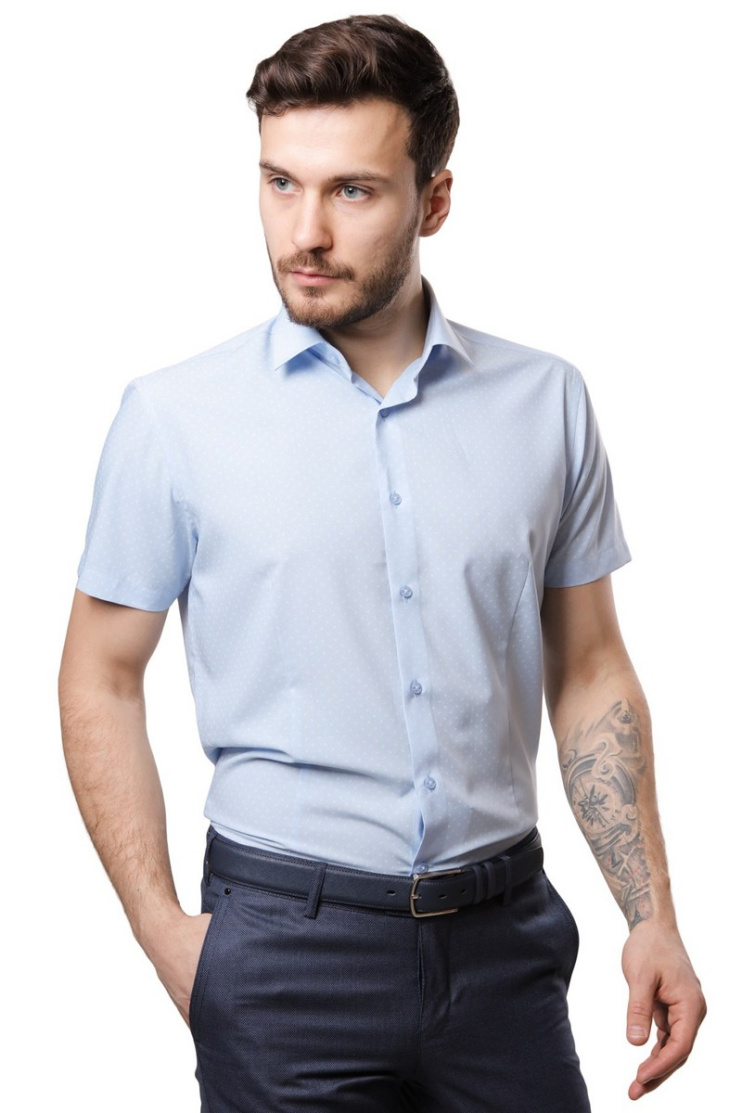 Сорочка муж. кр. рук. GROSTYLE SS017438