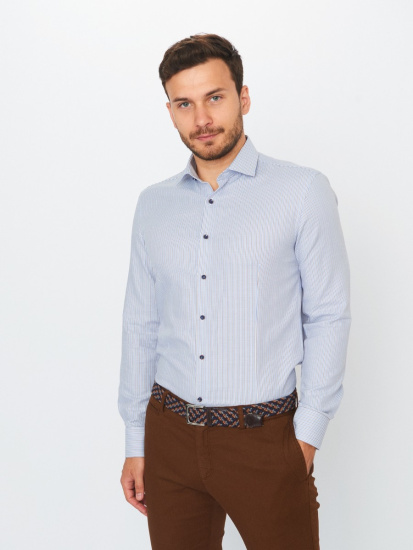 Сорочка мужская длинный рукав GROSTYLE TRENDY SS018045