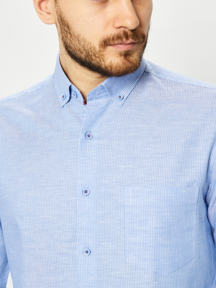 Сорочка муж. дл. рук. GROSTYLE PURE COTTON SS017623