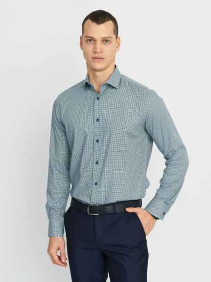 Сорочка мужская длинный рукав GROSTYLE TRENDY SS018008