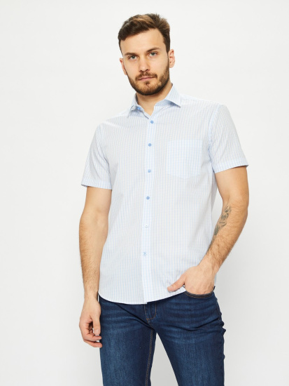 Сорочка мужская короткий рукав GROSTYLE PURE COTTON SS017624