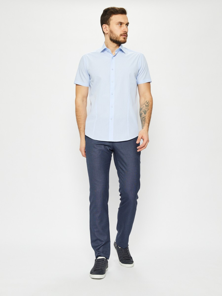 Сорочка муж. кр. рук. GROSTYLE PURE COTTON SS017626