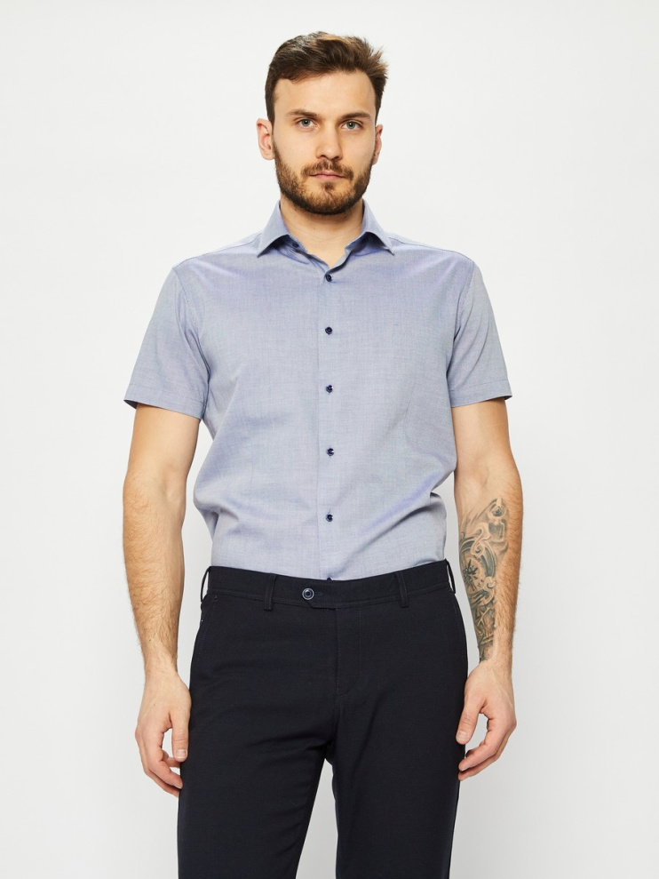 Сорочка муж. кр. рук. GROSTYLE PURE COTTON SS017627