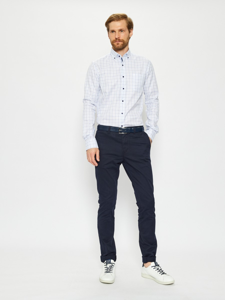 Сорочка муж. дл. рук. GROSTYLE PURE COTTON SS017150