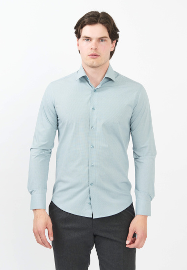 Сорочка мужская длинный рукав GROSTYLE TRENDY SS018242