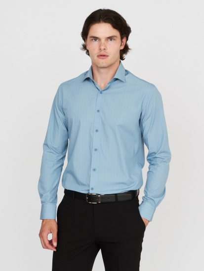 Сорочка мужская длинный рукав GROSTYLE TRENDY SS018187