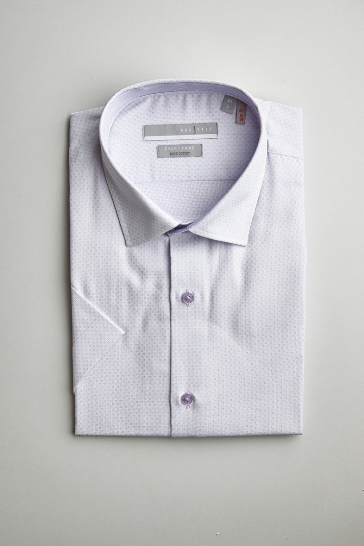Сорочка муж. кр. рук. GROSTYLE PURE COTTON SS016691