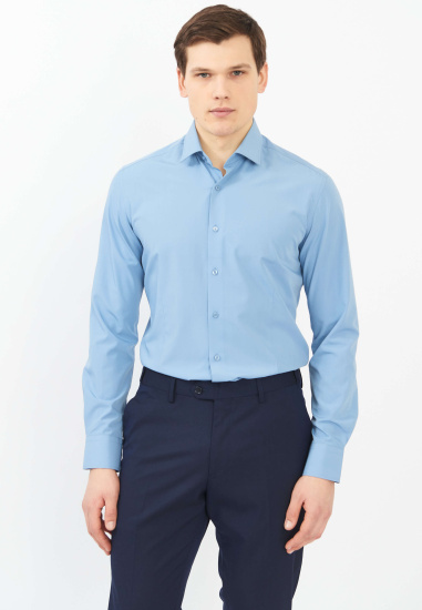 Сорочка мужская длинный рукав GROSTYLE TRENDY ES018048