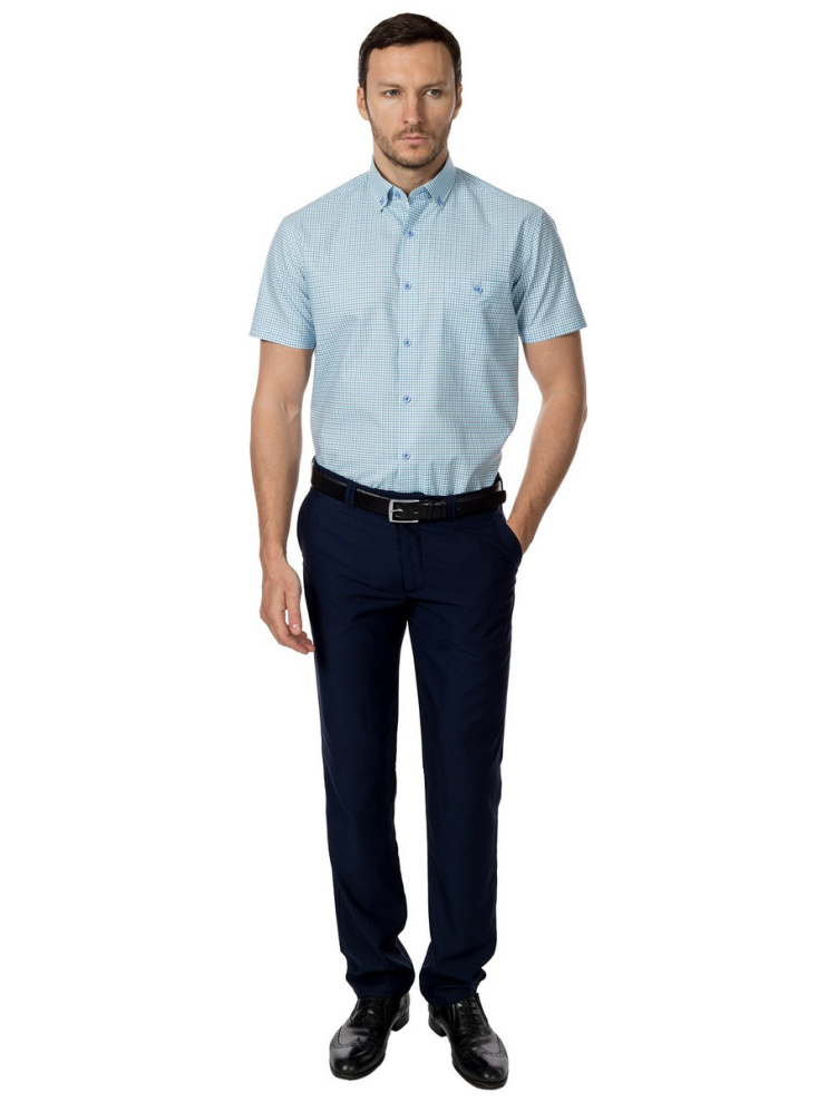 Сорочка муж. кр. рук. GROSTYLE PURE COTTON SS016702