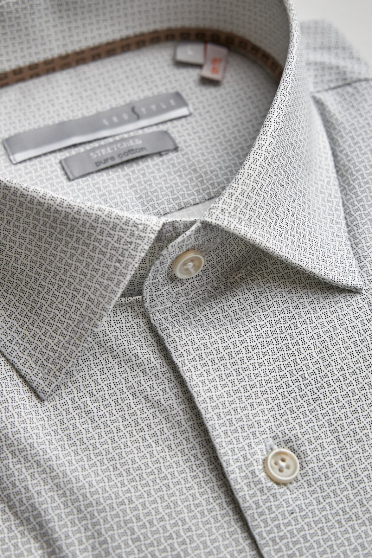 Сорочка муж. кр. рук. GROSTYLE PURE COTTON SS016704