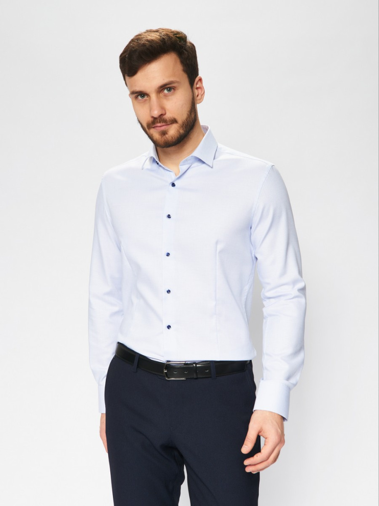 Сорочка муж. дл. рук. GROSTYLE PURE COTTON SS017788