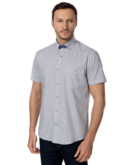 Сорочка муж. кр. рук. GROSTYLE PURE COTTON SS016709