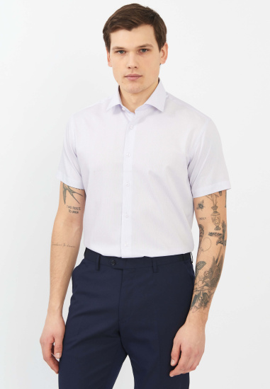Сорочка мужская короткий рукав GROSTYLE TRENDY SS018260