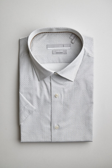 Сорочка мужская короткий рукав GROSTYLE PURE COTTON AA016705