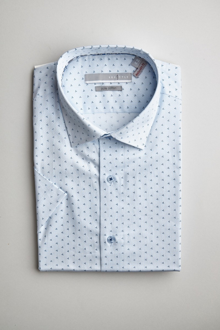 Сорочка муж. кр. рук. GROSTYLE PURE COTTON ES016703