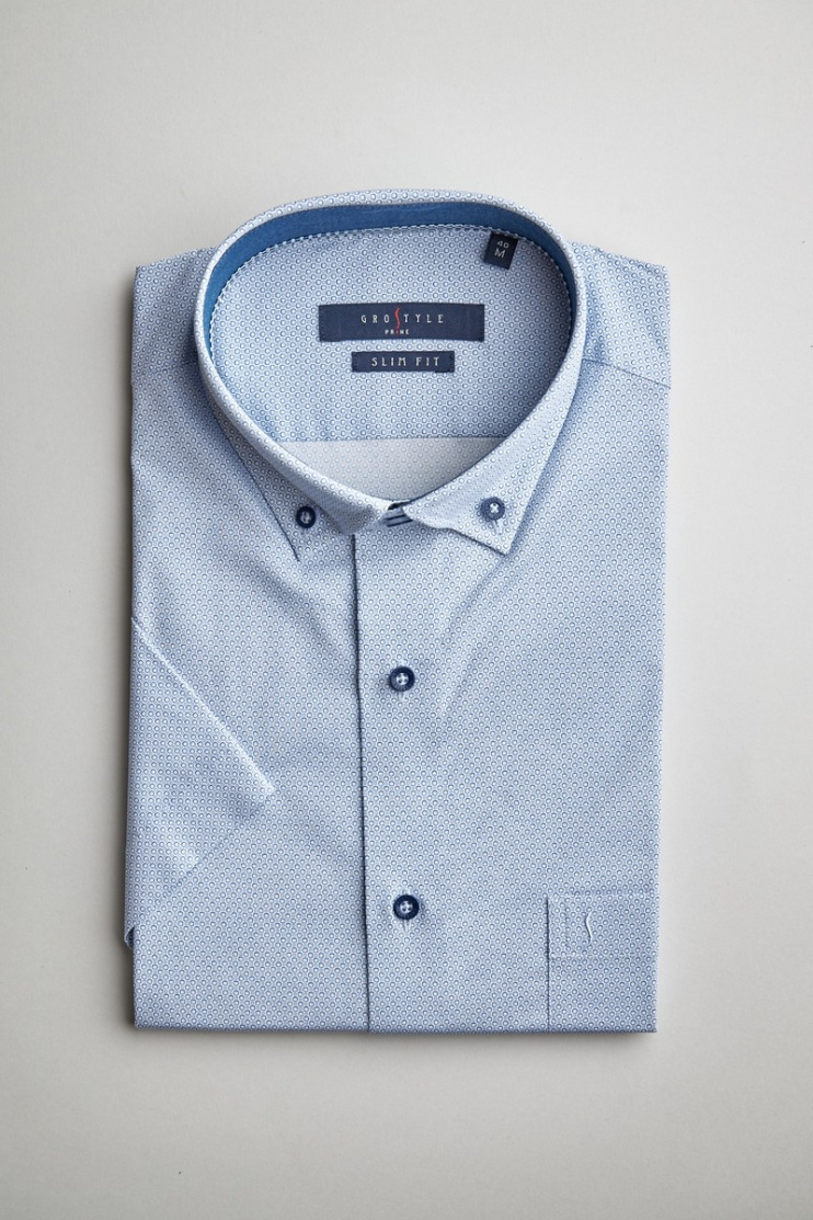 Сорочка муж. кр. рук. GROSTYLE PRIME SS016715