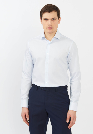 Сорочка мужская длинный рукав GROSTYLE TRENDY SS018233