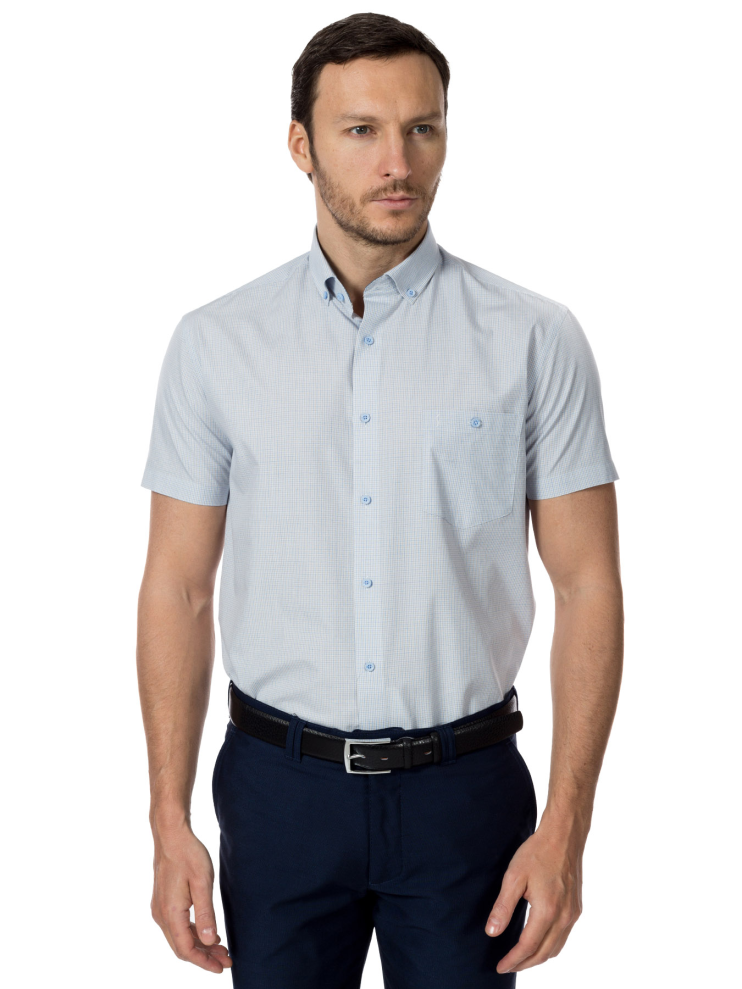 Сорочка муж. кр. рук. GROSTYLE SS016734