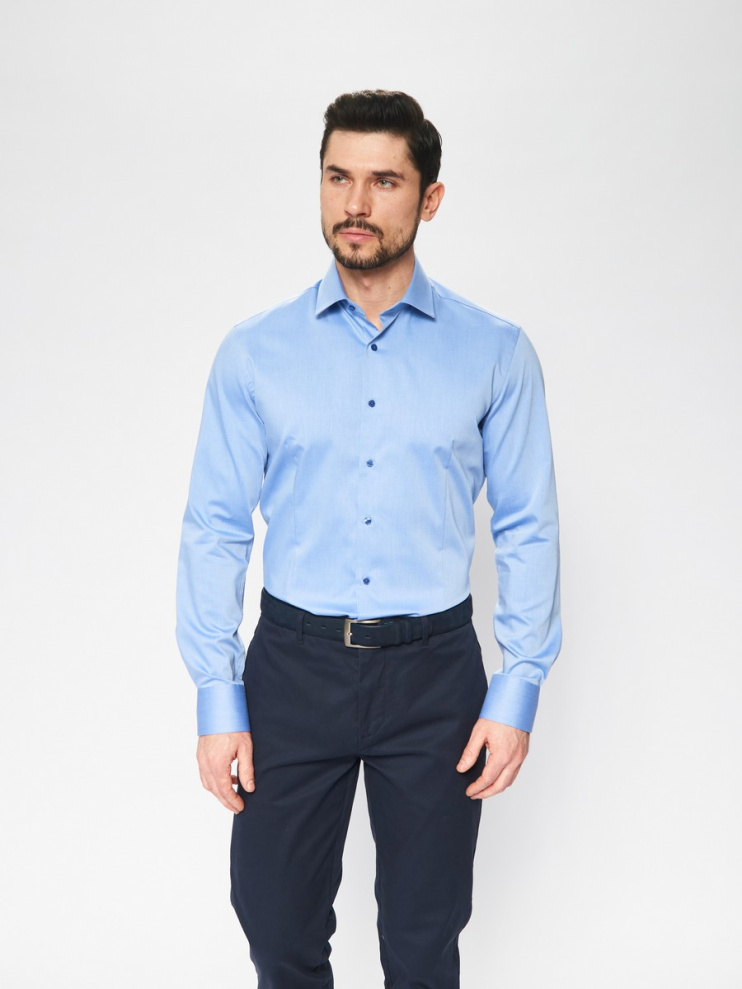 Сорочка муж. дл. рук. GROSTYLE PURE COTTON SS017882