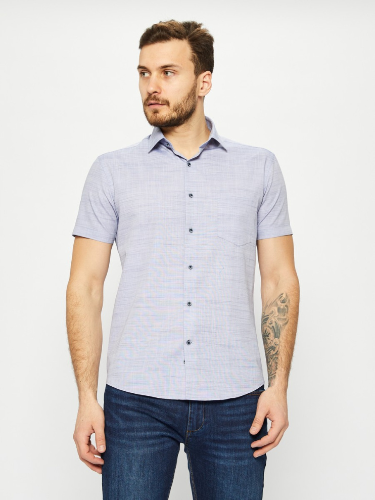 Сорочка муж. кр. рук. GROSTYLE SS017659