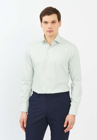 Сорочка мужская длинный рукав GROSTYLE TRENDY SS018211