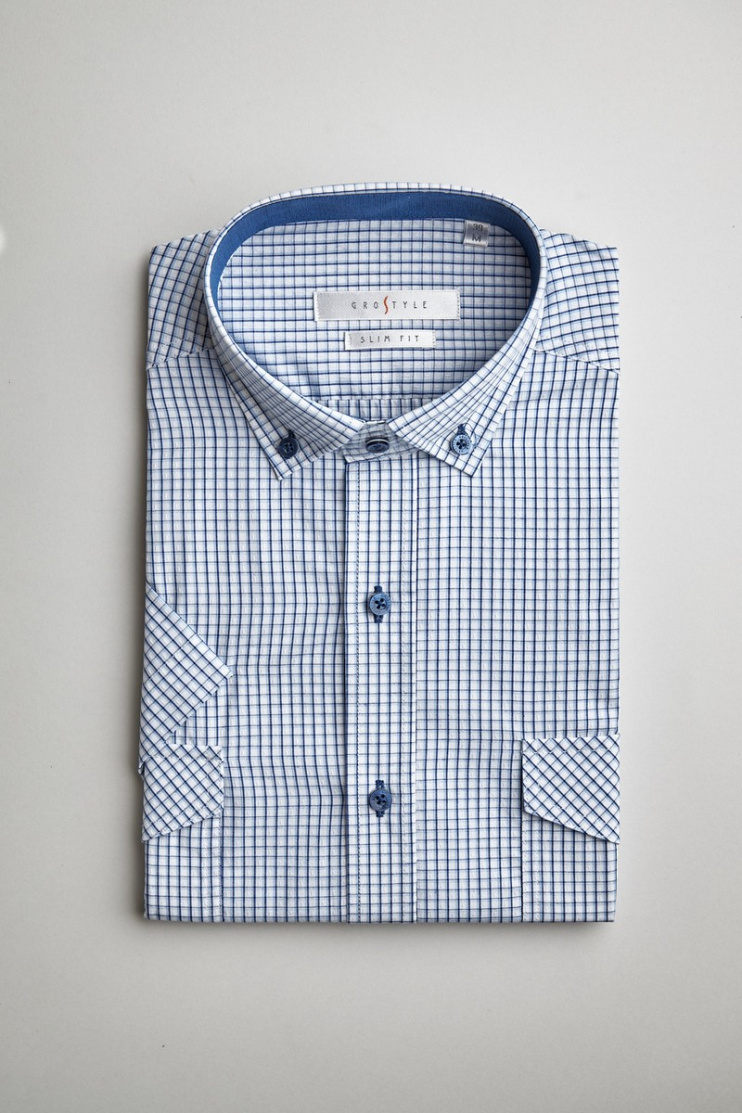 Сорочка муж. кр. рук. GROSTYLE SS016746
