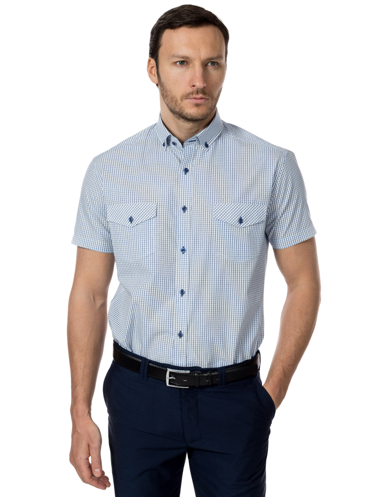 Сорочка муж. кр. рук. GROSTYLE SS016746