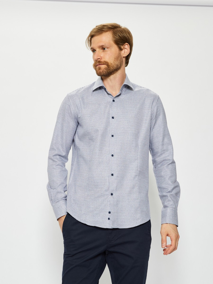 Сорочка муж. дл. рук. GROSTYLE PURE COTTON SS017799