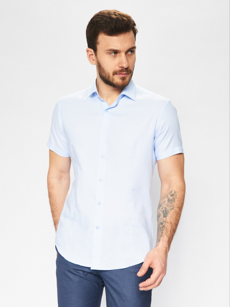 Сорочка муж. кр. рук. GROSTYLE PURE COTTON SS017905