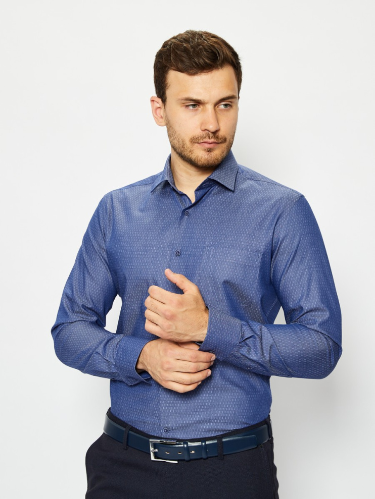 Сорочка муж. дл. рук. GROSTYLE PURE COTTON SS017806