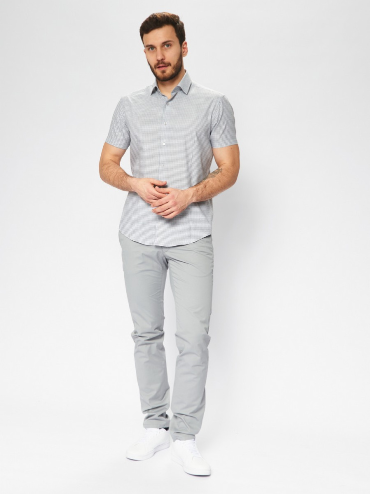 Сорочка муж. кр. рук. GROSTYLE PURE COTTON SS017912