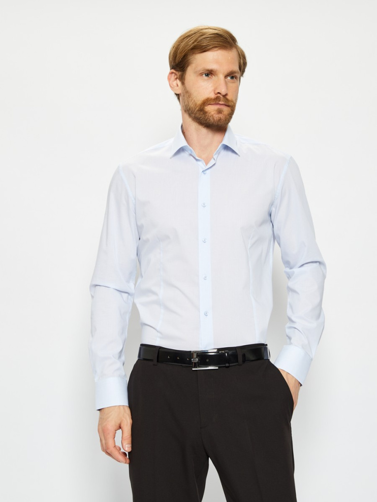 Сорочка муж. дл. рук. GROSTYLE PURE COTTON SS017809