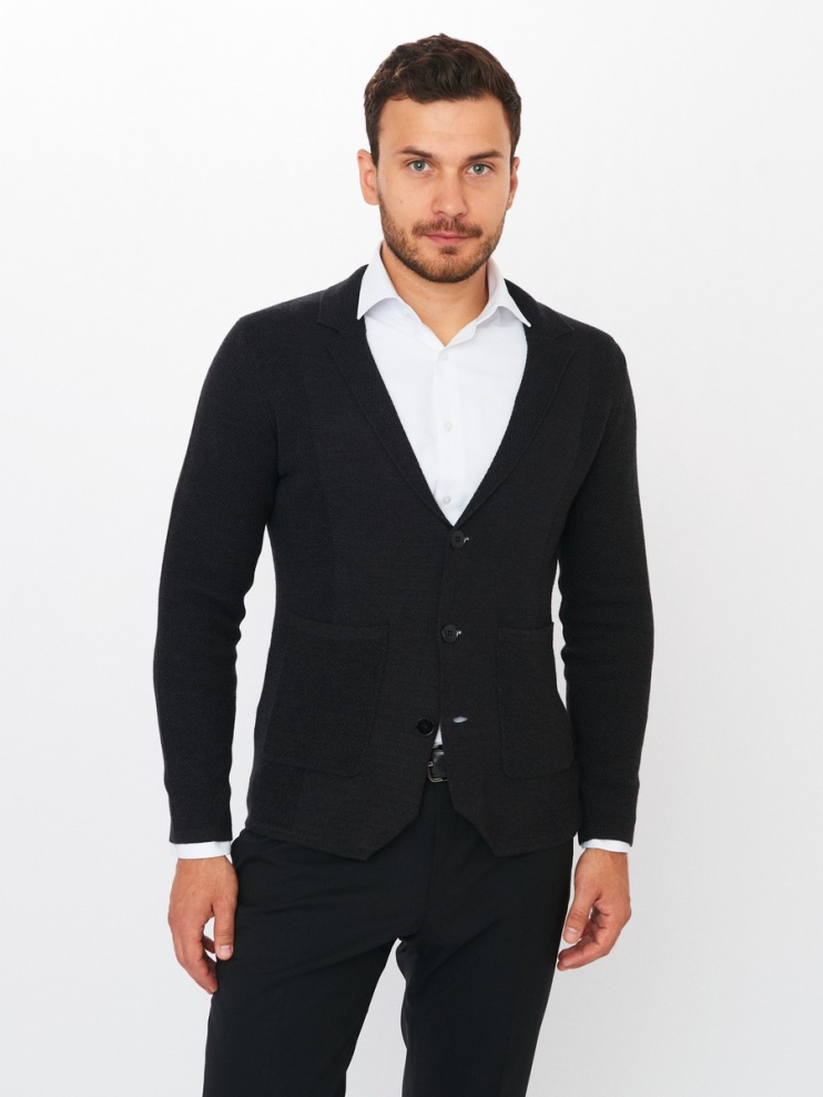 Пиджак трикотажный GROSTYLE knit 035116