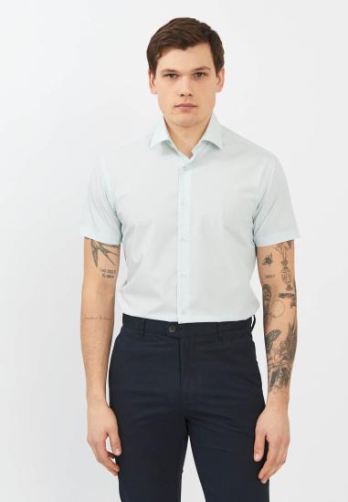 Сорочка мужская короткий рукав GROSTYLE TRENDY SS018262