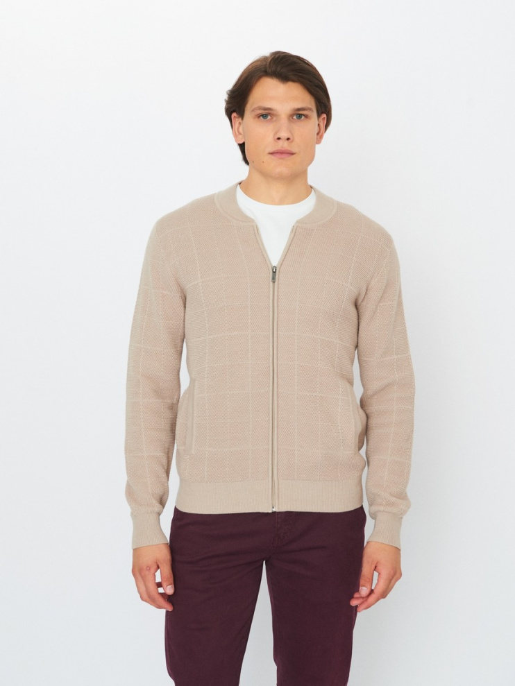 Бомбер-жакет трикотажный GROSTYLE knit 035118