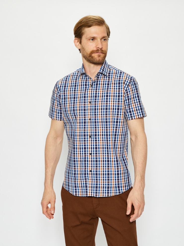 Сорочка муж. кр. рук. GROSTYLE TRENDY SS017715