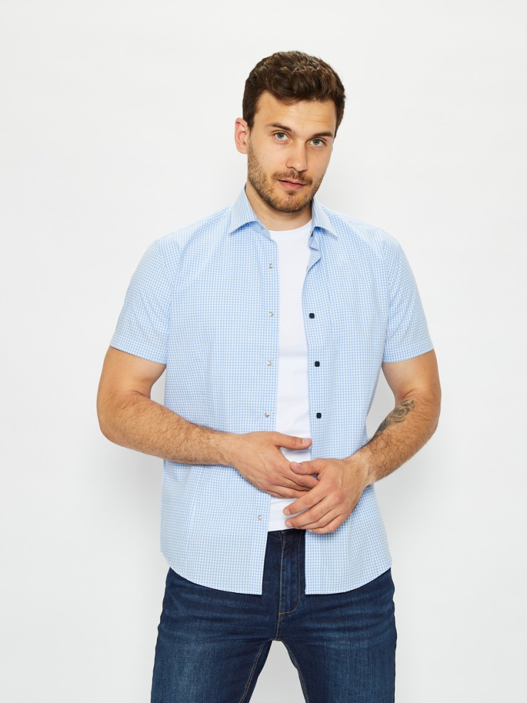 Сорочка муж. кр. рук. GROSTYLE TRENDY SS017717