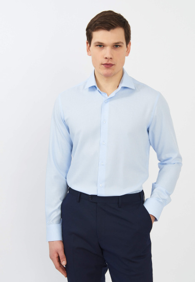 Сорочка мужская длинный рукав GROSTYLE TRENDY SS018236
