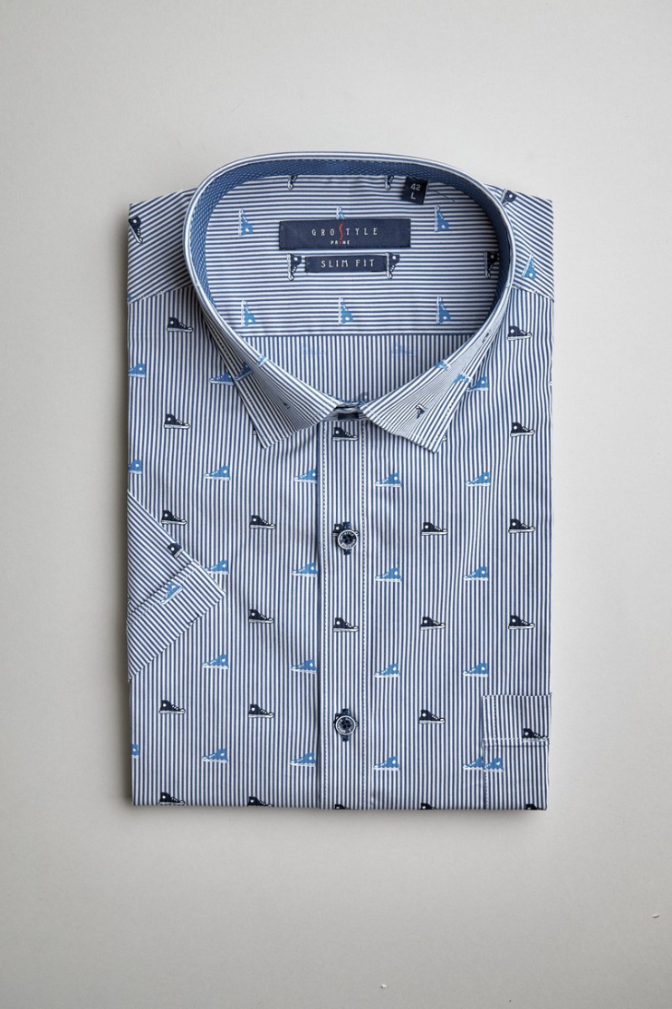 Сорочка муж. кр. рук. GROSTYLE PRIME SS016758