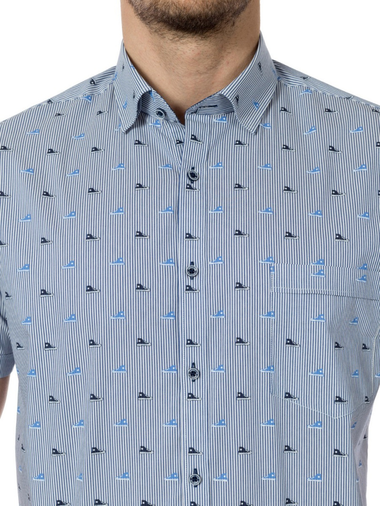 Сорочка муж. кр. рук. GROSTYLE PRIME SS016758