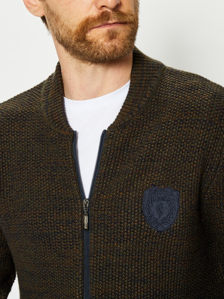 Бомбер-жакет трикотажный GROSTYLE 034935