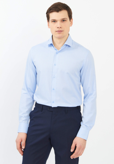 Сорочка мужская длинный рукав GROSTYLE TRENDY SS018246
