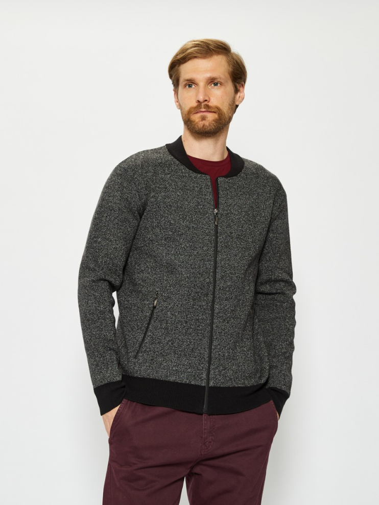 Бомбер-жакет трикотажный GROSTYLE 034557