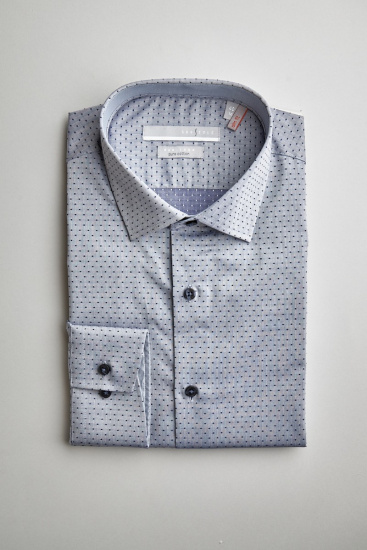 Сорочка мужская длинный рукав GROSTYLE PURE COTTON SS017015