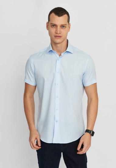 Сорочка мужская короткий рукав GROSTYLE TRENDY SS018118