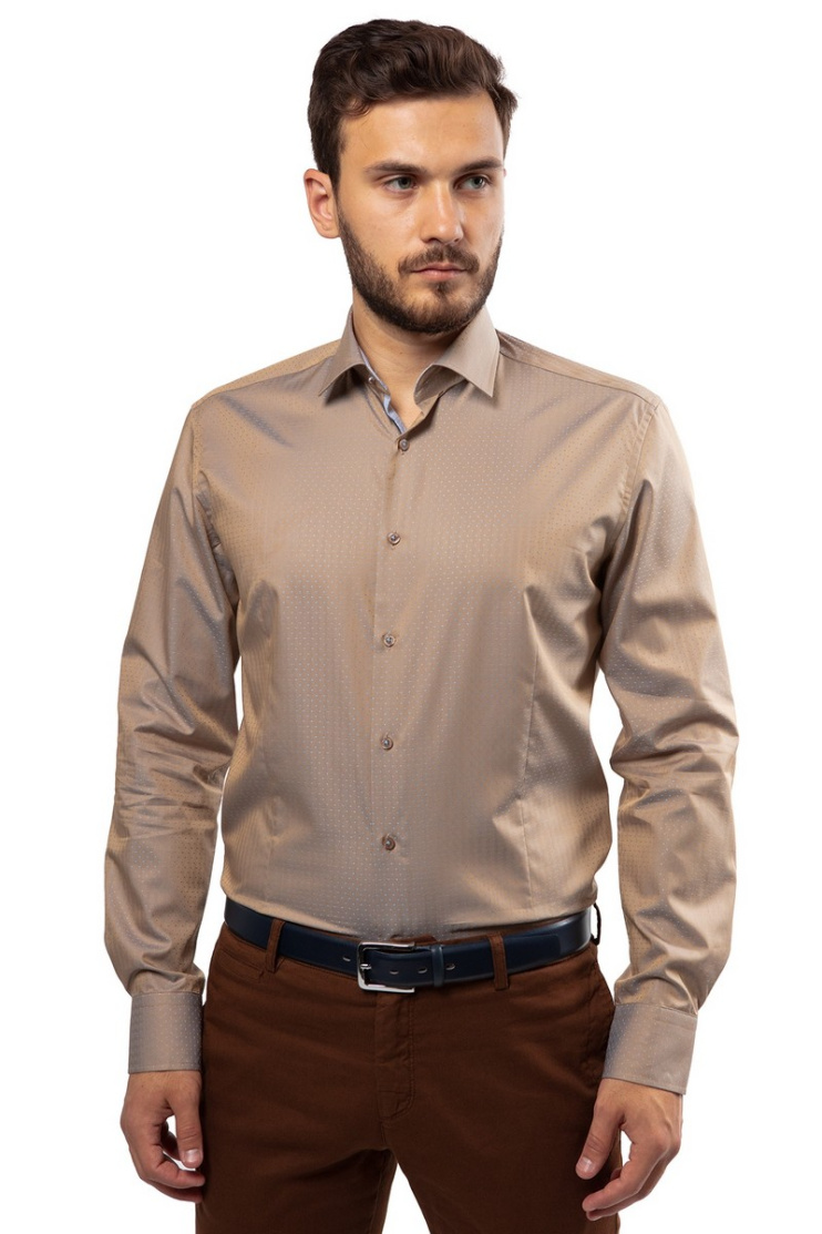 Сорочка муж. дл. рук. GROSTYLE PURE COTTON SS017016