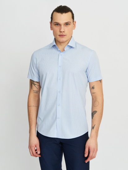 Сорочка мужская короткий рукав GROSTYLE TRENDY SS018129