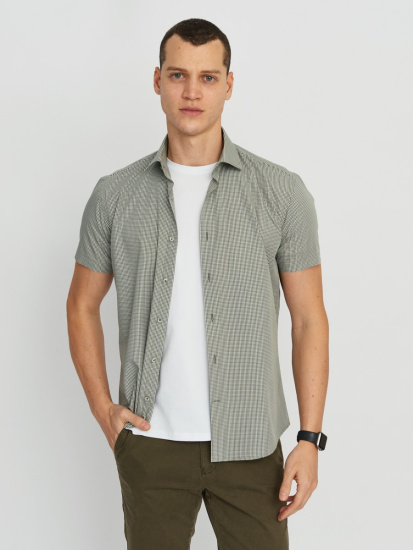 Сорочка мужская короткий рукав GROSTYLE TRENDY SS018130